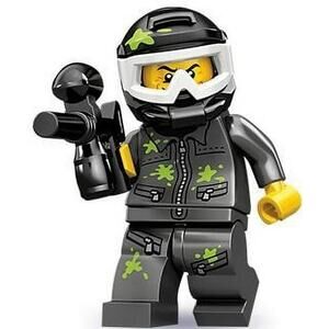 LEGO Series 10 Paintball Player - FACTORY SEALED - Retired 2013